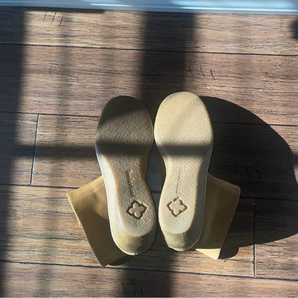 Y2K timberland boots ankle boots wedge boots heel leather boots zipper boots - Picture 4 of 16